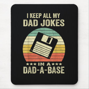 Mousepad Piadas engraçadas de papai homens na dad-a-Base