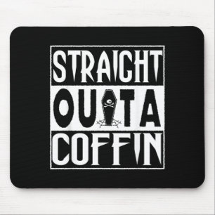 Mousepad Piadinhas engraçadas de vampiro no Halloween do ca