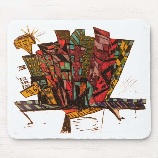 Mousepad piano 916 tinta (Frente)