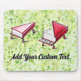 Mousepad Piano Livros Sobre Rodas, Limão De Transformação A