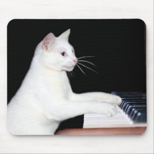 Mousepad Piano que joga o gato