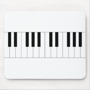 Mousepad piano, teclas de piano