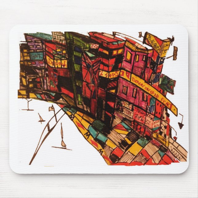 Mousepad pib medo tinta (Frente)