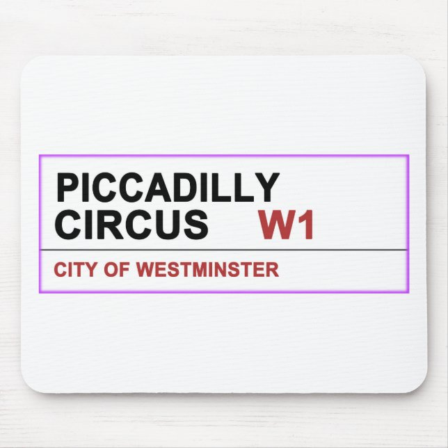 Mousepad Piccadilly Circus London (Frente)