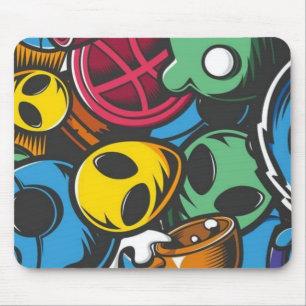 Mousepad Pichações de Coringa