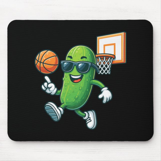 Mousepad Pickle Playing Basketball Premium  (Frente)