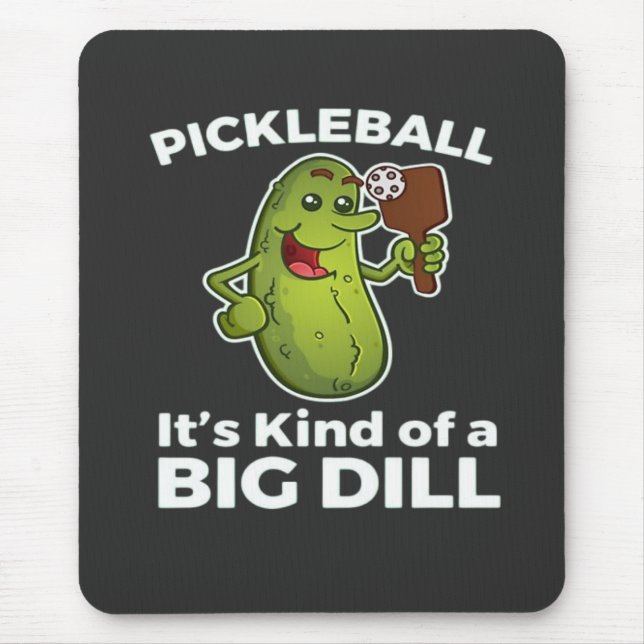Mousepad Pickleball Meio que um Grande Dilema (Frente)