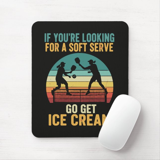 Mousepad Pickleball para Homens Mulheres (Com mouse)