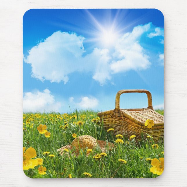 Mousepad Picnic de verão (Frente)