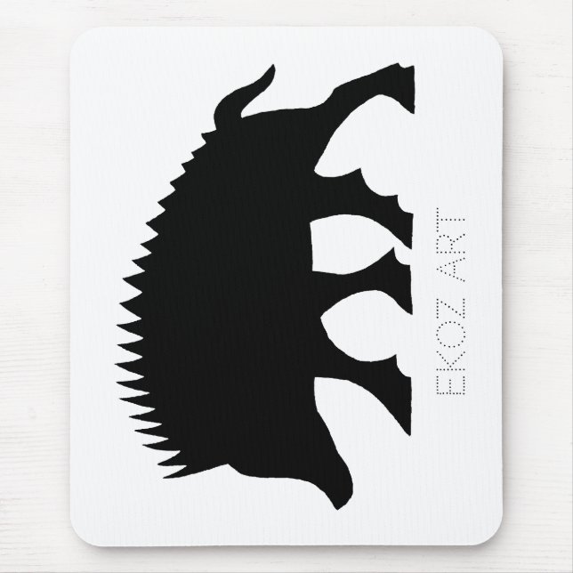 Mousepad Pictic Boar Cutout (Frente)