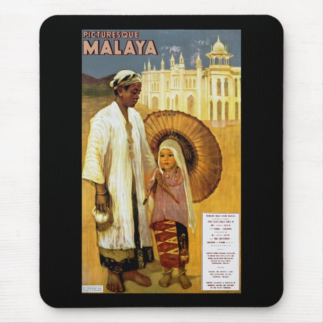 Mousepad Picturesque Malásia (Frente)