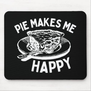Mousepad Pie Me Faz Feliz Pie Engraçado