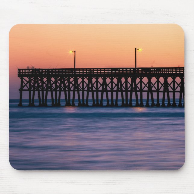 Mousepad Pier Beach sunset (Frente)