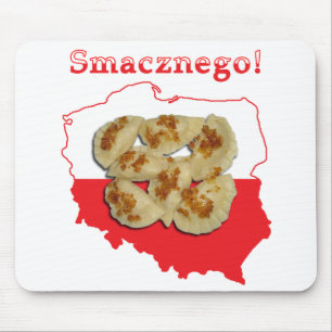 Mousepad Pierogi Smacznego Mapa Polonês