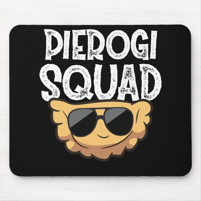 Mousepad Pierogi Squad Polonês Comida Funny (Frente)