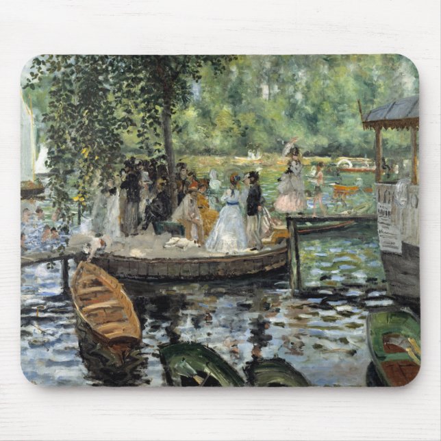 Mousepad Pierre-Auguste Renoir - La Grenouillere (Frente)