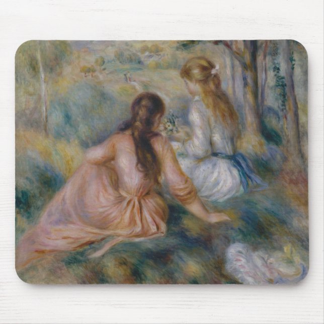 Mousepad Pierre Auguste Renoir | no prado (Frente)