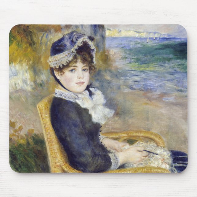Mousepad Pierre-Auguste Renoir - Pelo Mar (Frente)
