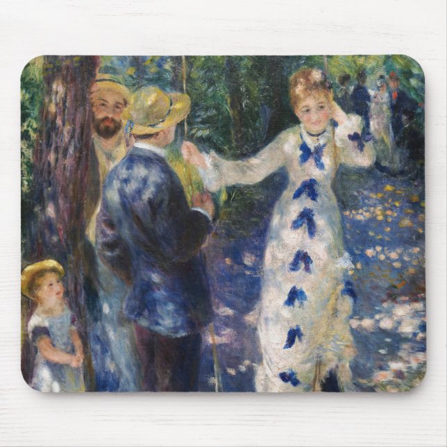 Mousepad Pierre-Auguste Renoir - The Swing (Frente)