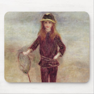 Mousepad Pierre um Renoir o Fisherwoman pequeno
