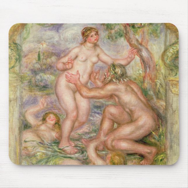 Mousepad Pierre um Renoir | Saone que flui no Rhone (Frente)