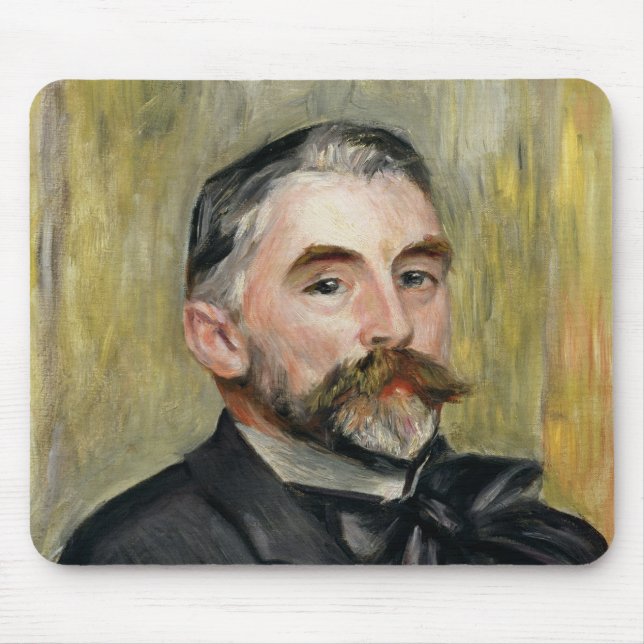 Mousepad Pierre um retrato de Renoir | de Stephane Mallarme (Frente)