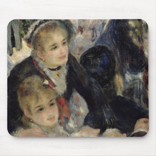 Mousepad Pierre uma bola de Renoir | no Moulin de la (Frente)