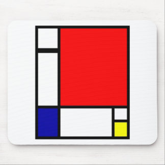 Mousepad Piet Mondrian - arte neoplástica