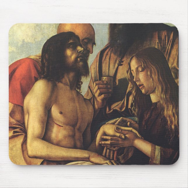 Mousepad Pieta de Giovanni Bellini, Arte Fina Renascentista (Frente)