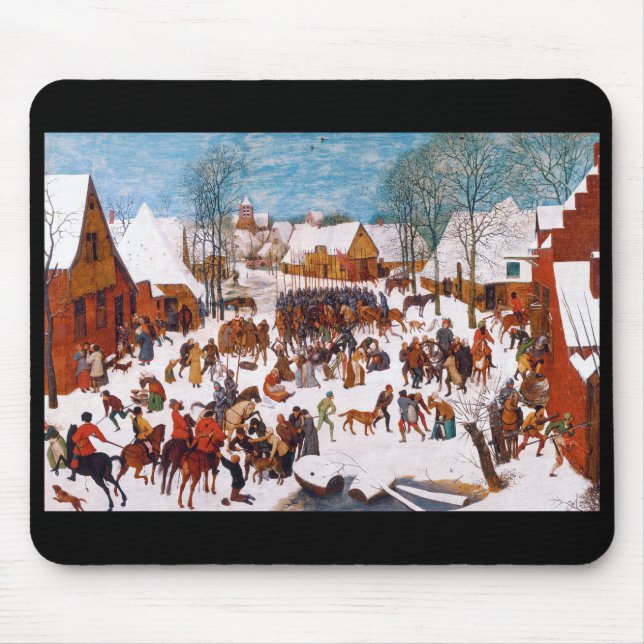 Mousepad Pieter Bruegel, "Massacre dos Inocentes" (Frente)