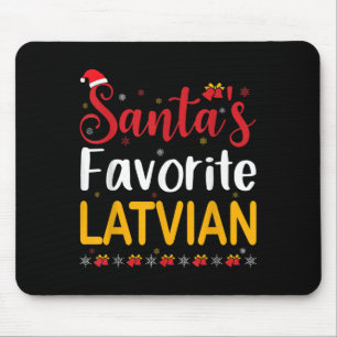 Mousepad Pijama de Natal da Família Correspondente Favorita