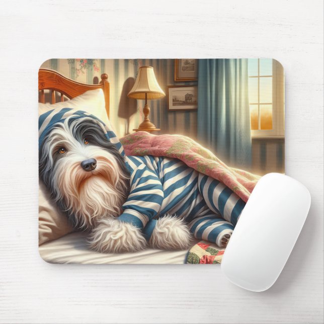 Mousepad Pijamas com Visto de Collie (Com mouse)