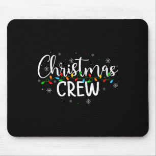 Mousepad Pijamas de Natal femininos para grupos familiares