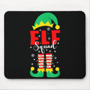 Mousepad Pijamas Natalinas Combinando Família de Elfos Dive