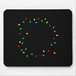 Mousepad Pijamas Natalinos Alegres e Brilhantes para Famíli