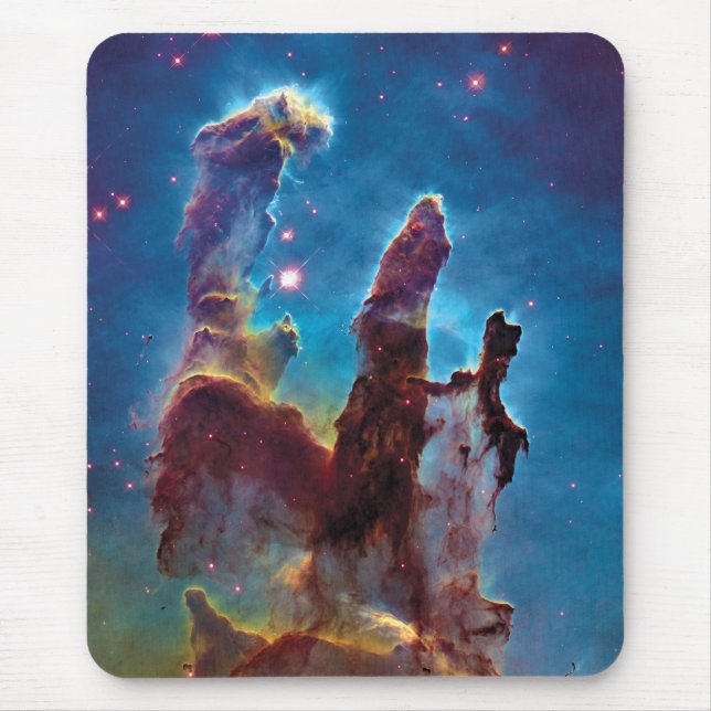 Mousepad Pilares da Criação da Foto Espacial da Nebulosa da (Frente)