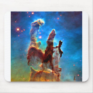 Mousepad Pilares de Nuvem Nebula da Criação