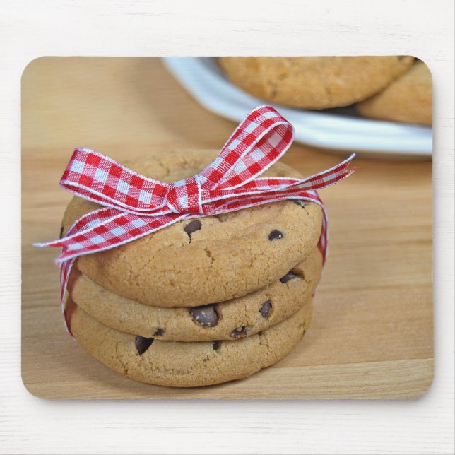 Mousepad Pilha de cookies (Frente)