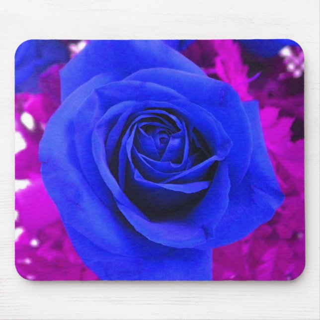 Mousepad Pilha de mouse Rosa azul (Frente)