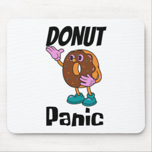Mousepad Pilha de rosquinha de pânico da rosquinha