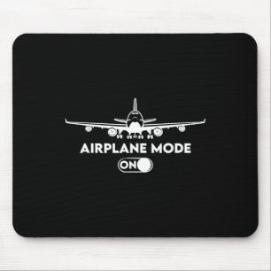 Mousepad Piloto C172 Voando Presente Avião Modo