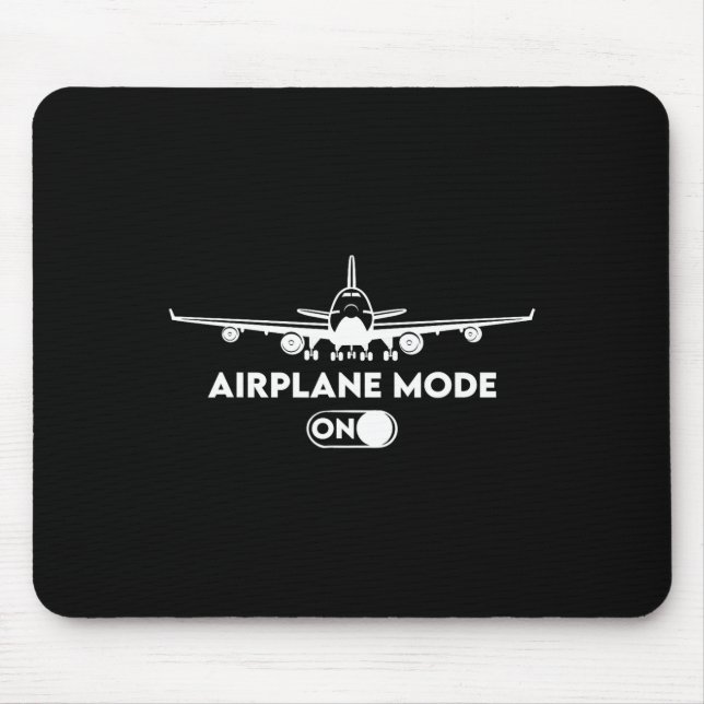 Mousepad Piloto C172 Voando Presente Avião Modo  (Frente)