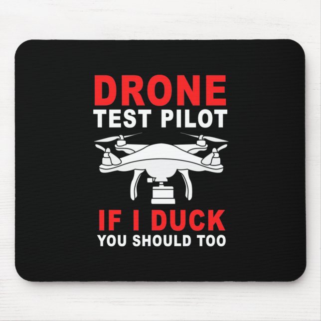 Mousepad Piloto de teste de drone (Frente)