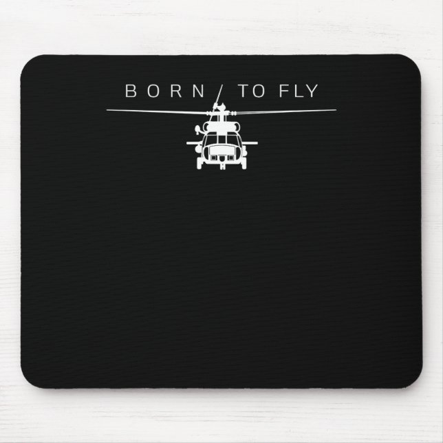 Mousepad Piloto Helicóptero da Aviação Militar Blackhawk -  (Frente)