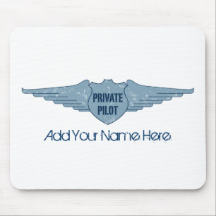 Mousepad Piloto privado Blue Wings