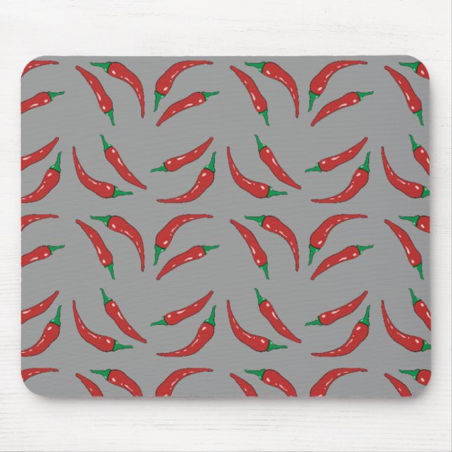 Mousepad pimenta picante, biscoito (Frente)