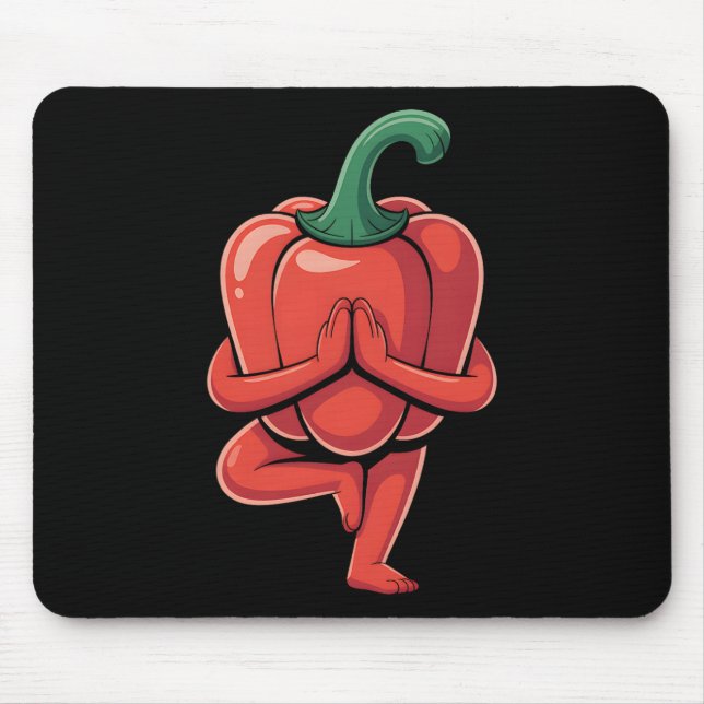 Mousepad Pimentão Yoga  (Frente)