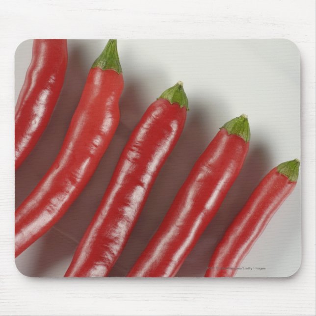 Mousepad Pimentas de pimentão vermelho (Frente)