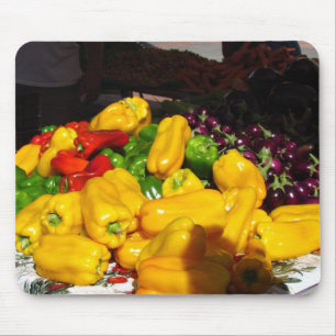 Mousepad - Pimentos de cor clara