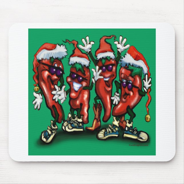 Mousepad Pimentos de Natal (Frente)